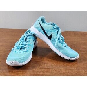Nike Fury Womens Turquoise Running Shoes Size 7.5